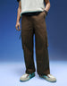 Brown Bellow Pocket Woven Exclusive Cargo Pant