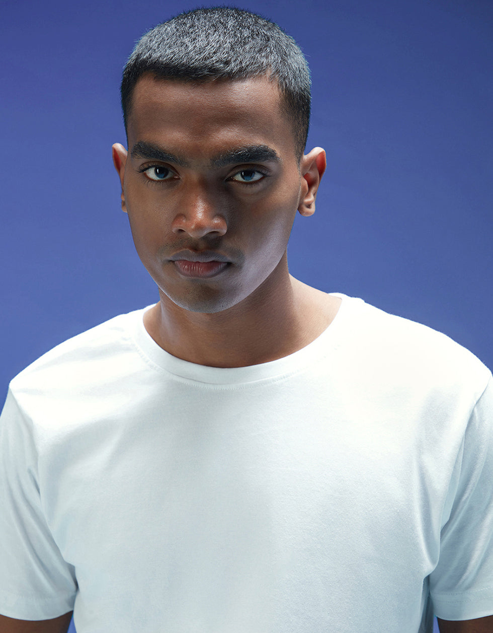White Plain Regular Fit T-shirt