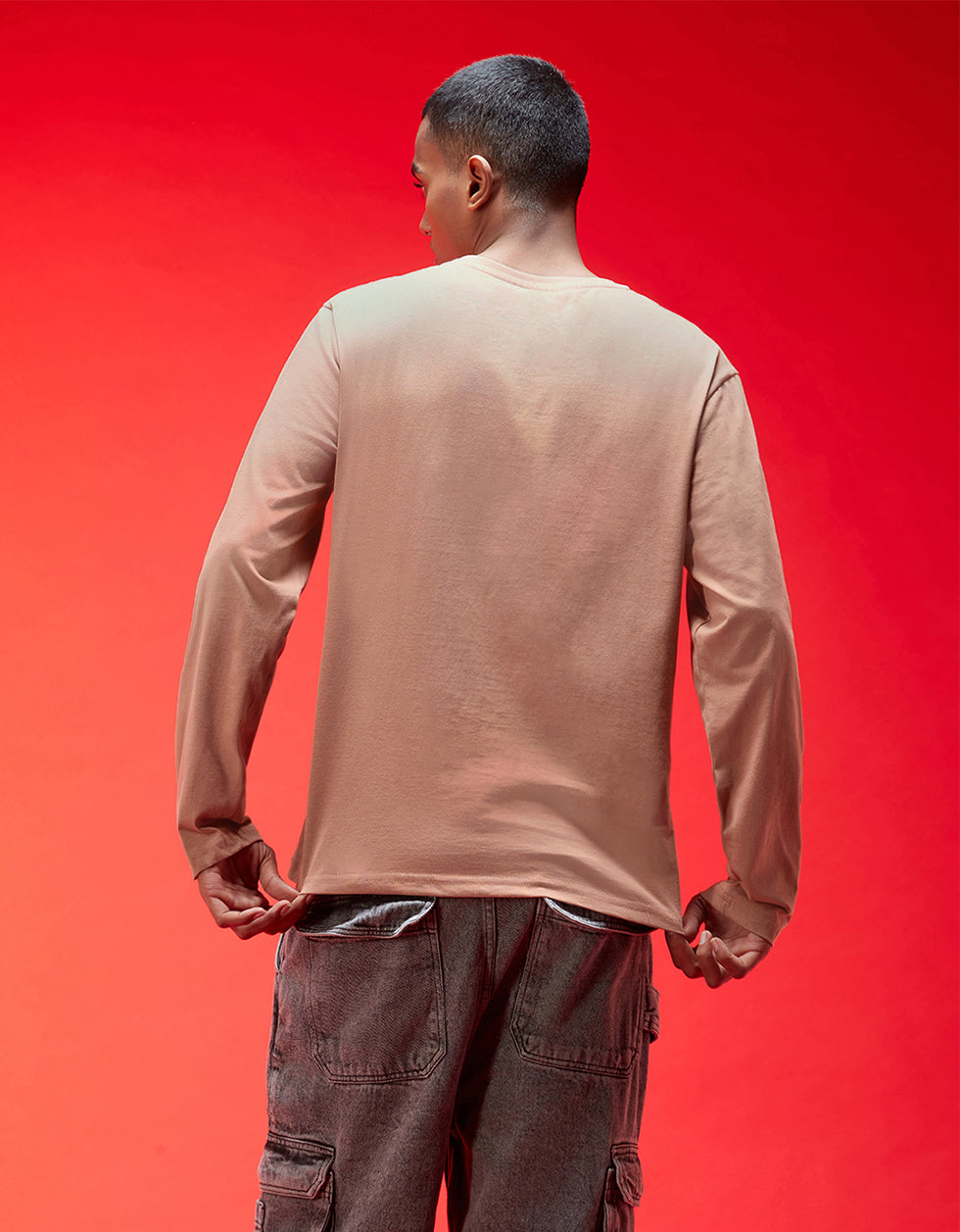 Henley Cork Solid T-shirt