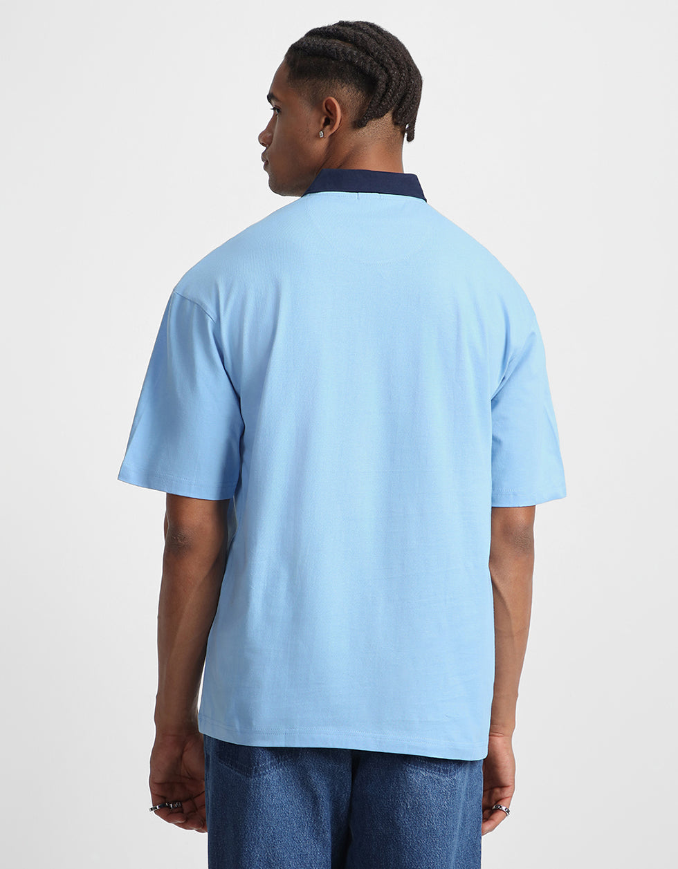 Dutch Canal Plain Oversized Polo T-shirt