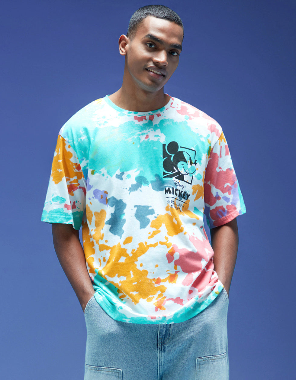 Mens Shirts Tinted T Shirt Flipkart Mickey Loves Music White