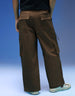 Brown Bellow Pocket Woven Exclusive Cargo Pant