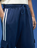 Navy and White Side Stripe Knitted Cargo