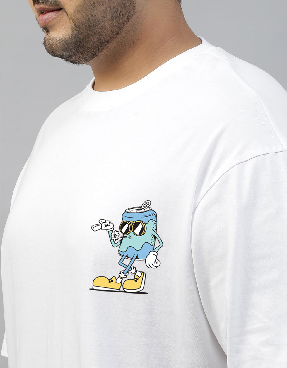 Stay Cool Graphic Printed Plus Size T-shirt