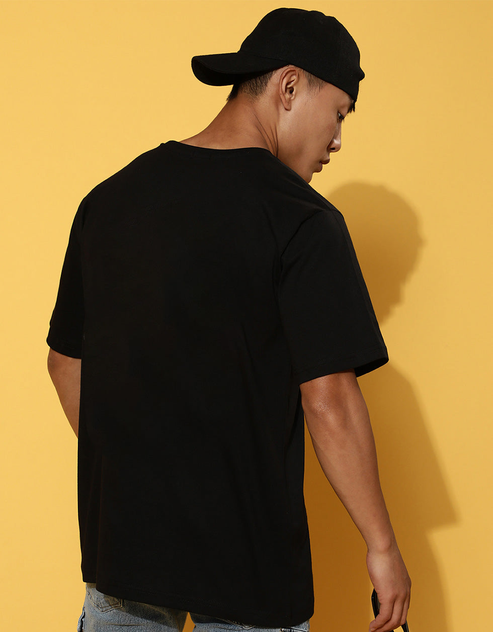 We Are Venom Marvel Black Oversized Graphic Printed T-shirt