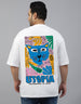 Utopia White Graphic Printed Plus Size T-shirt