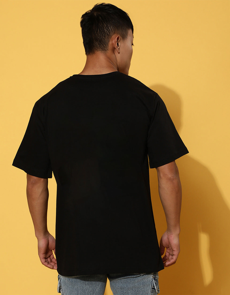 We Are Venom Marvel Black Oversized Graphic Printed T-shirt