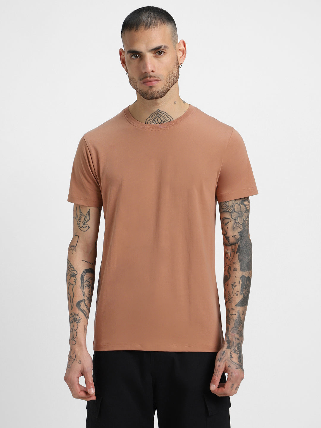 Cork Plain Regular Fit T-shirt