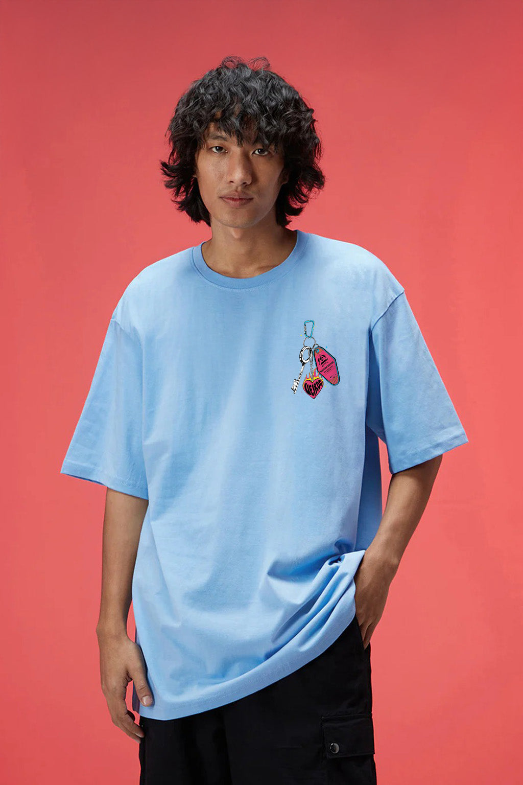 Mars Dutch Canal Oversized Puff Printed Exclusive T-shirt