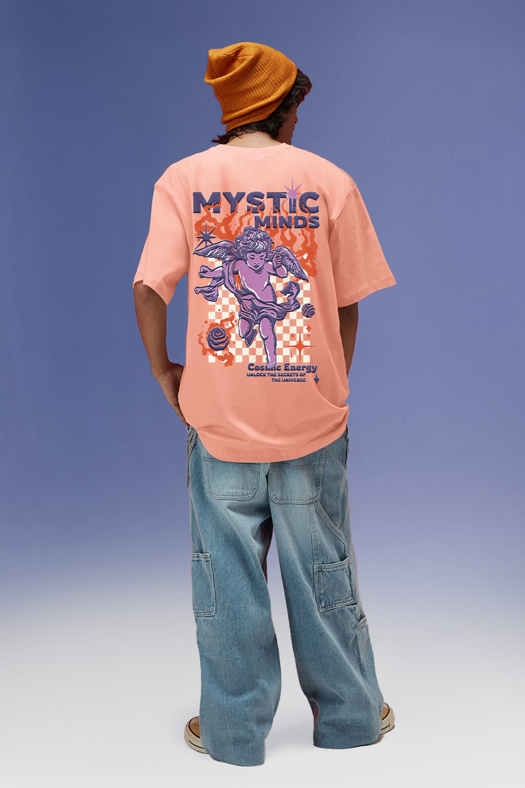 Mystic Rose Water Oversized Puff Printed Exclusive T-shirt
