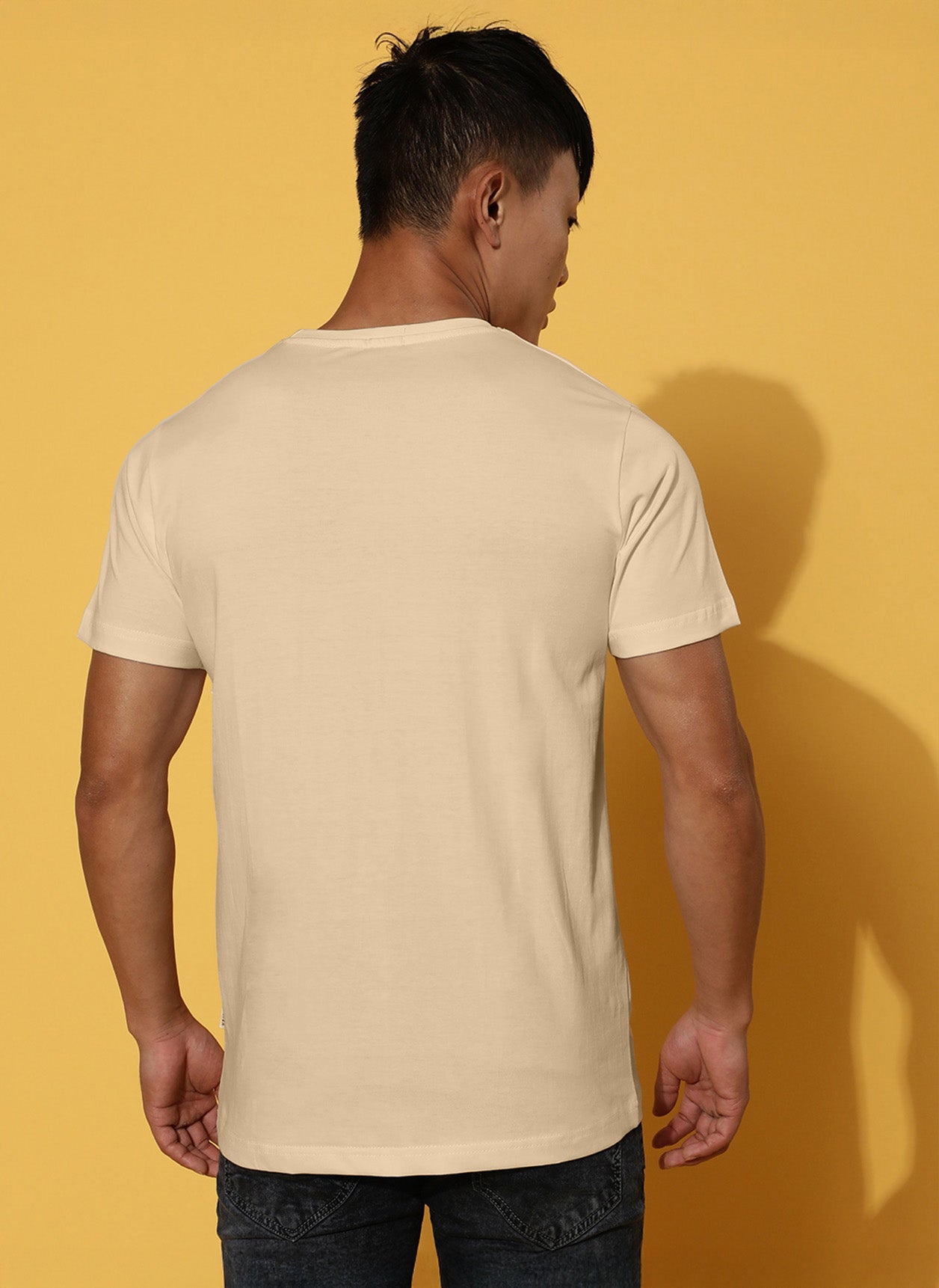 Ironman Swanwhite Regular Fit Printed T-shirt