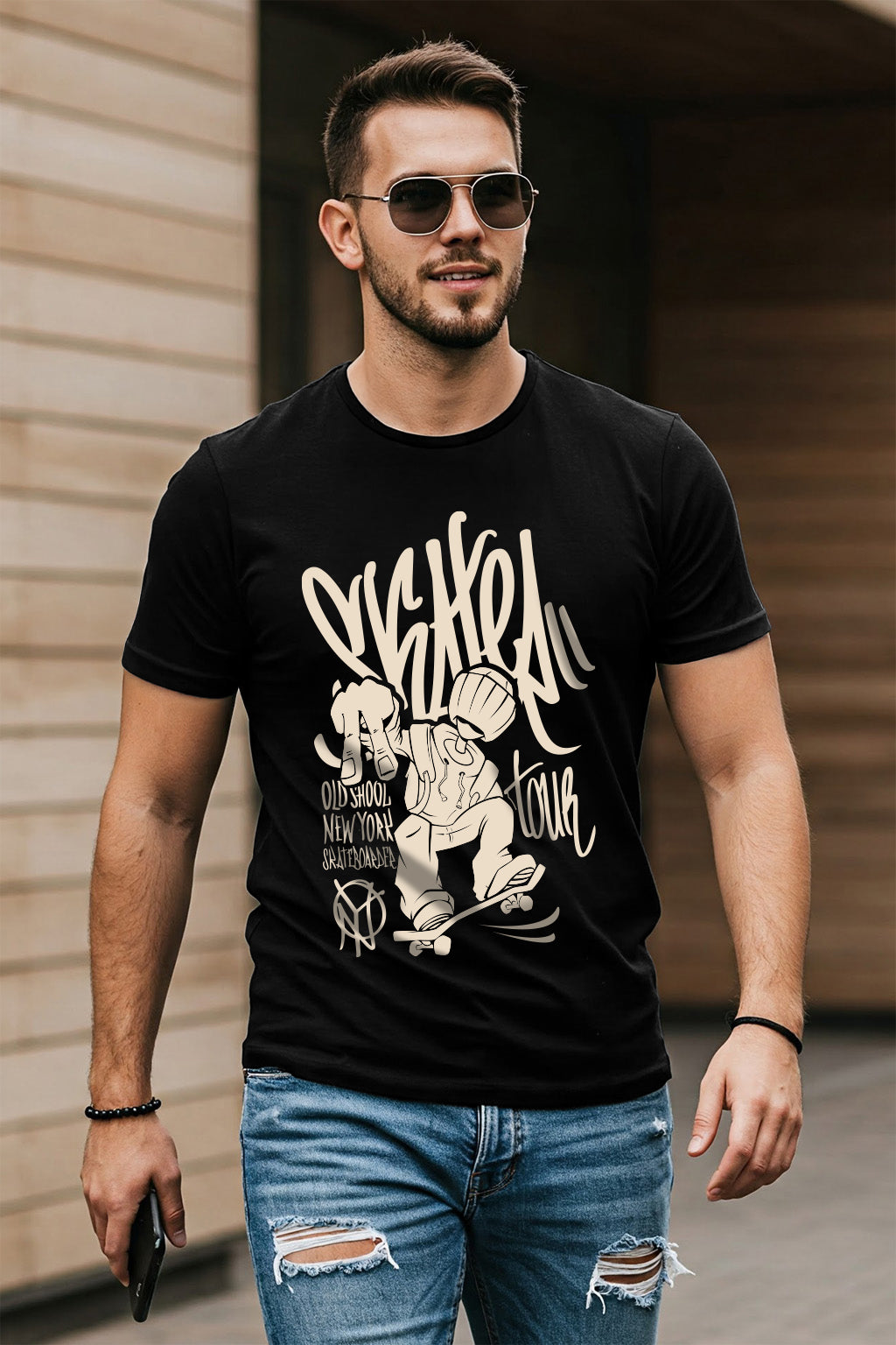 Pick any 3 | Classic Fit Printed T-shirt Combo
