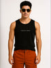 New York Black Regular Fit Printed Vest