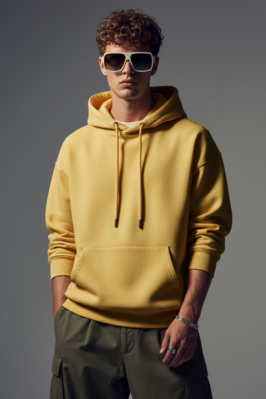 Musterd Plain Oversized Fit Hoodie