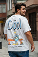 Stay Cool Graphic Printed Plus Size T-shirt