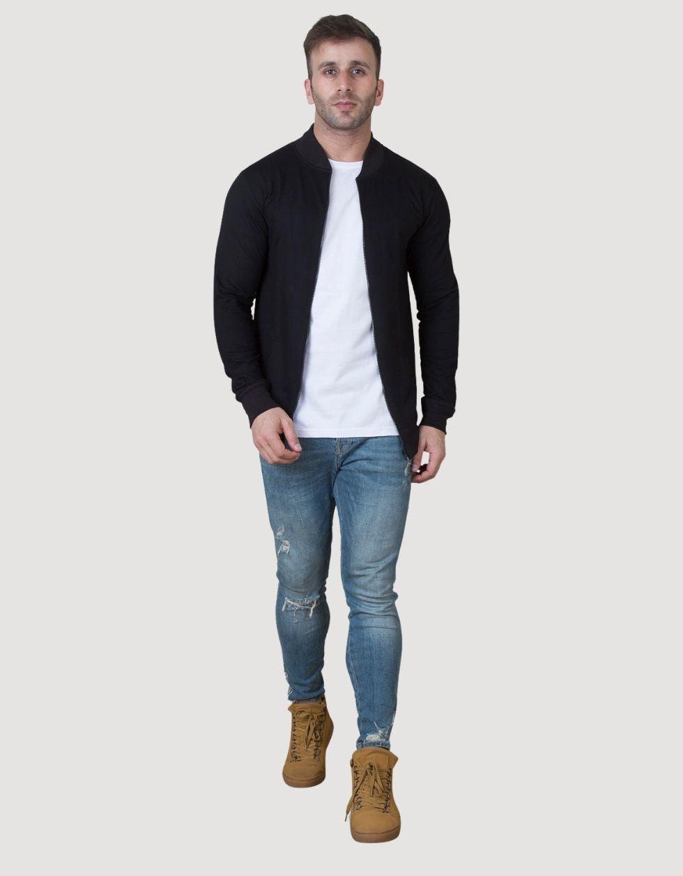 Black Bomber Jacket Veirdo