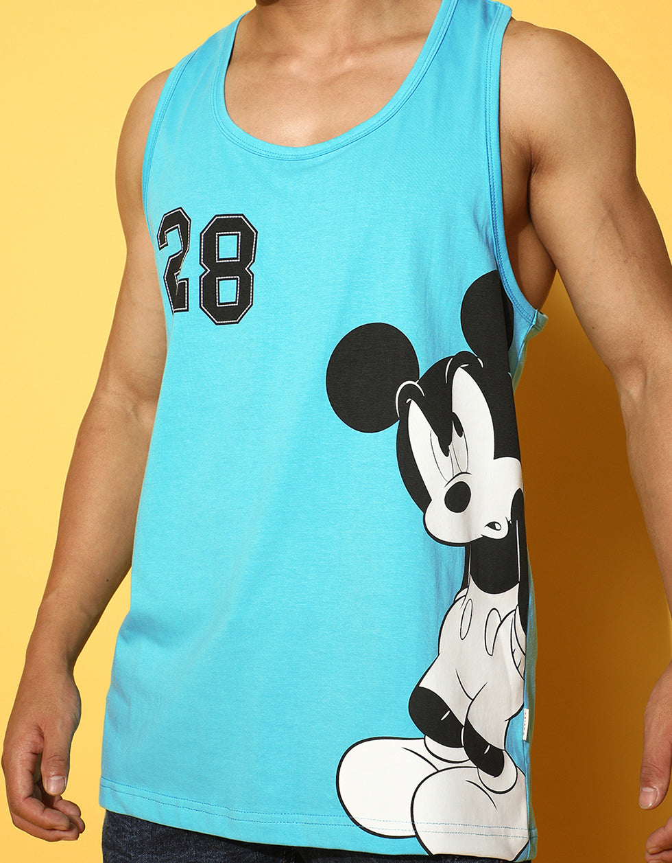 Disney Mickey Mouse Graphic Printed Vest - Original Disney Tee Veirdo