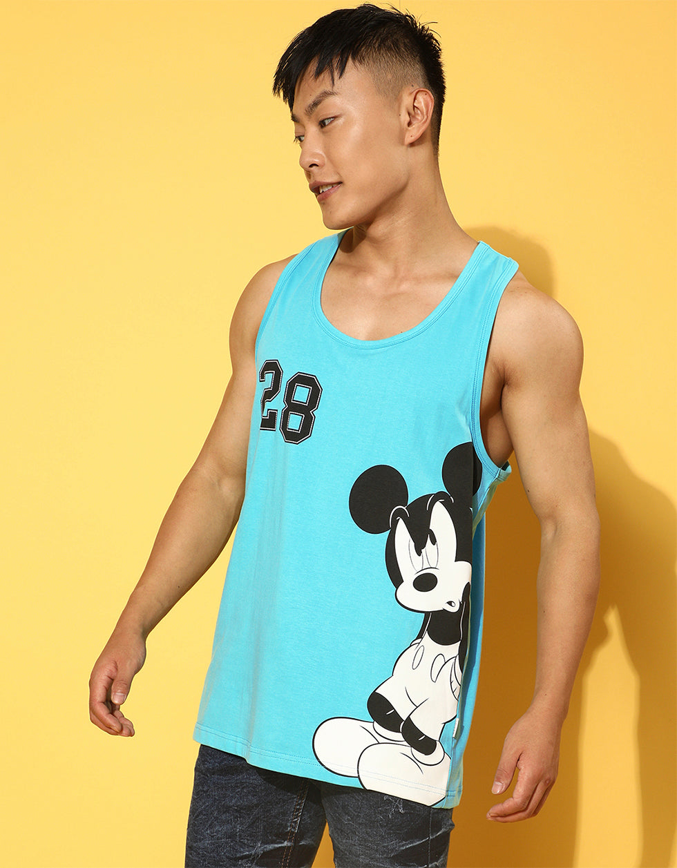 Disney Mickey Mouse Graphic Printed Vest - Original Disney Tee Veirdo