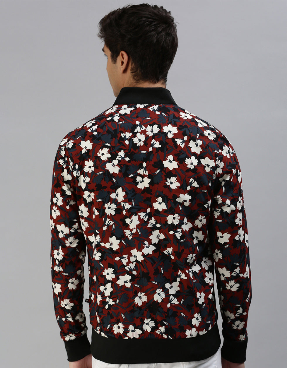 Floral Printed Shacket for Men Veirdo
