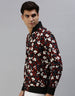 Floral Printed Shacket for Men Veirdo