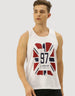London Flag printed Vest Veirdo