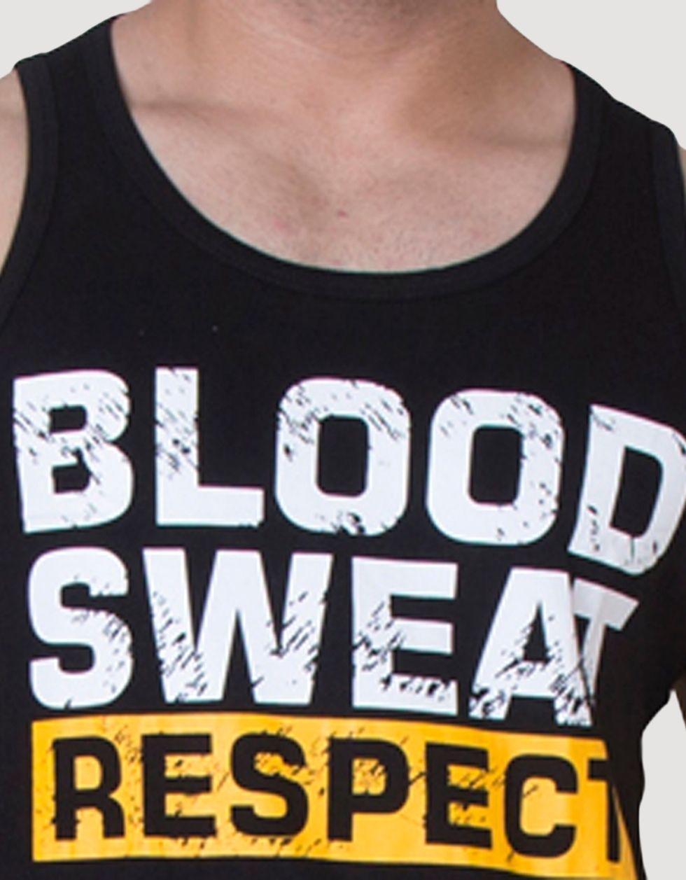 Training Men's Printed Cotton Gym Vest Veirdo