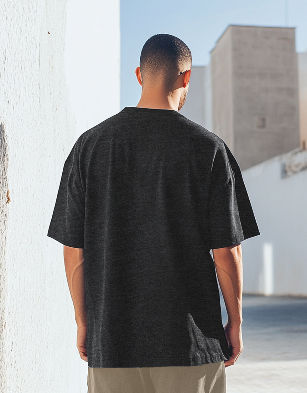 Anthra Plain Oversized T-shirt