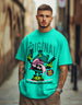 Originals Green Oversized Chest Graphic Printed T-shirt