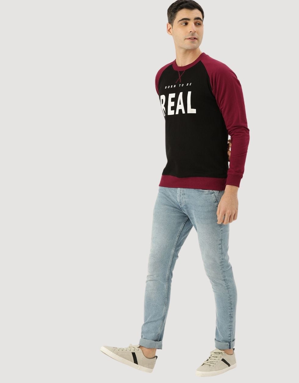Relaxed fit Men's printed Sweatshirt Veirdo