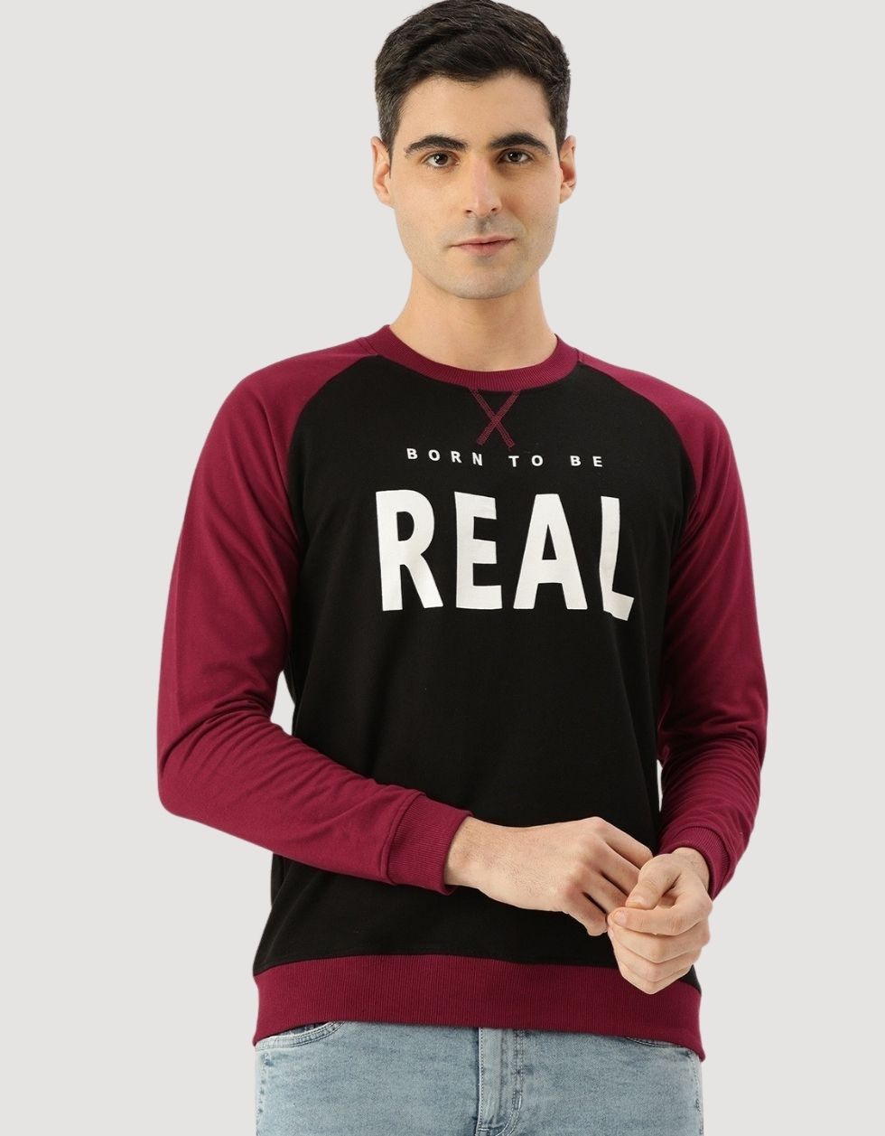 Relaxed fit Men's printed Sweatshirt Veirdo