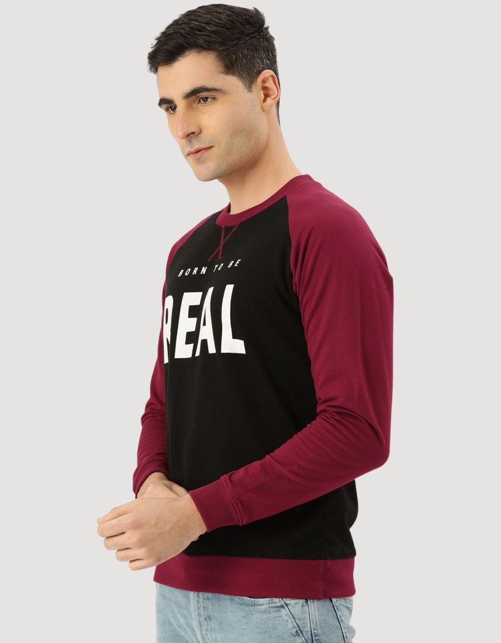 Relaxed fit Men's printed Sweatshirt Veirdo