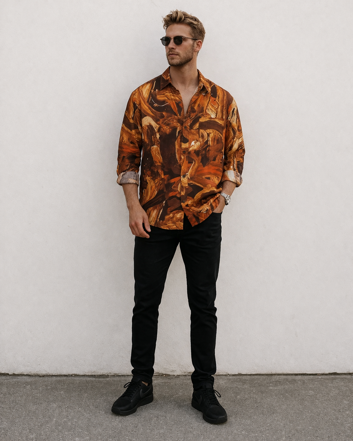 Orange Shirt Matching Pants: Easy Outfit Ideas For Men