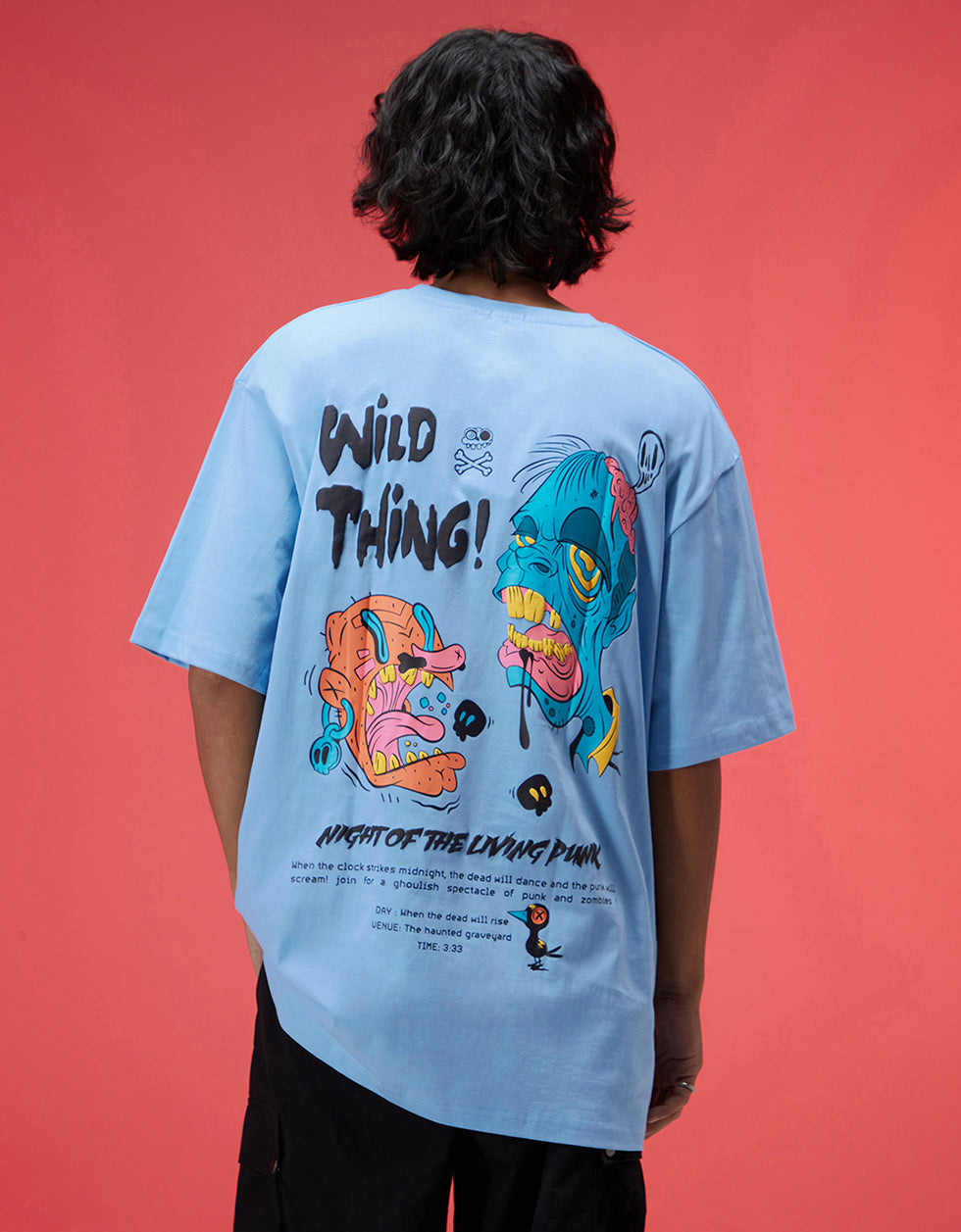 Wild Thing Dutch Canal Oversized Puff Printed Exclusive T-shirt