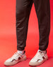 BROWN Solid Baggy Fit Joggers