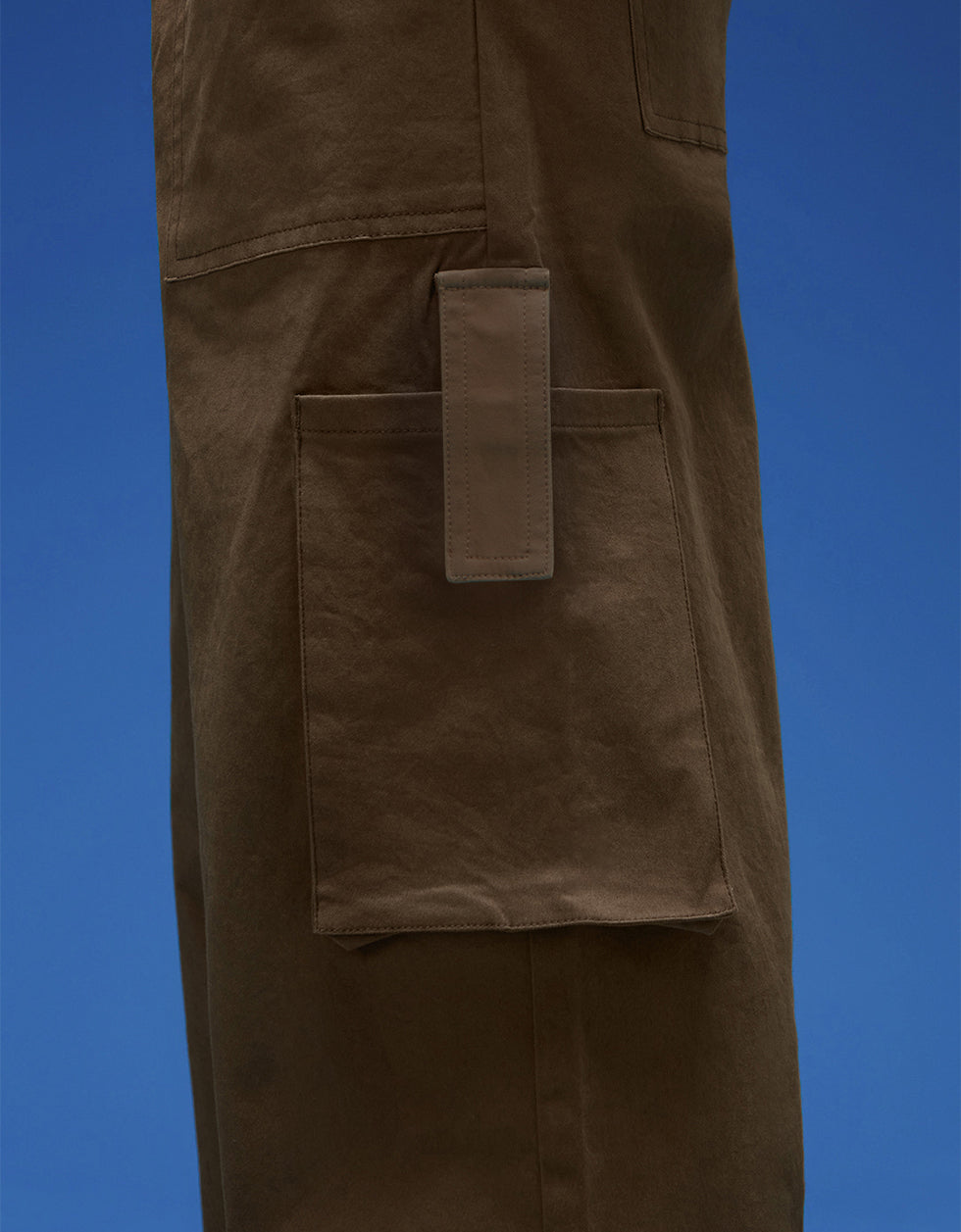 Brown Bellow Pocket Woven Exclusive Cargo Pant