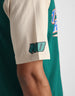 Tropical Racers Green Oversized  Exclusive Polo T-shirt