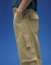 Beige Bellow Pocket Woven Cargo Pant