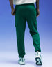 Aventurine Solid Baggy Fit Cargo Joggers