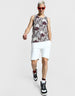 Multicolor Printed Gym Vest