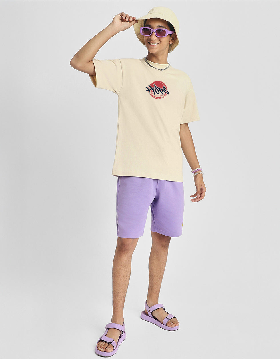 Japan Swanwhite Oversized Graphic Printed Boys T-shirt