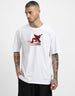 Hey Folks! Marvel Super Hero White Oversized Deadpool T-Shirt