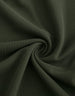 Olive Pique Stripe Collar Regular Fit Tipping Polo T-shirt