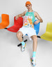 MultiColor Tie-Die  Gym Vest