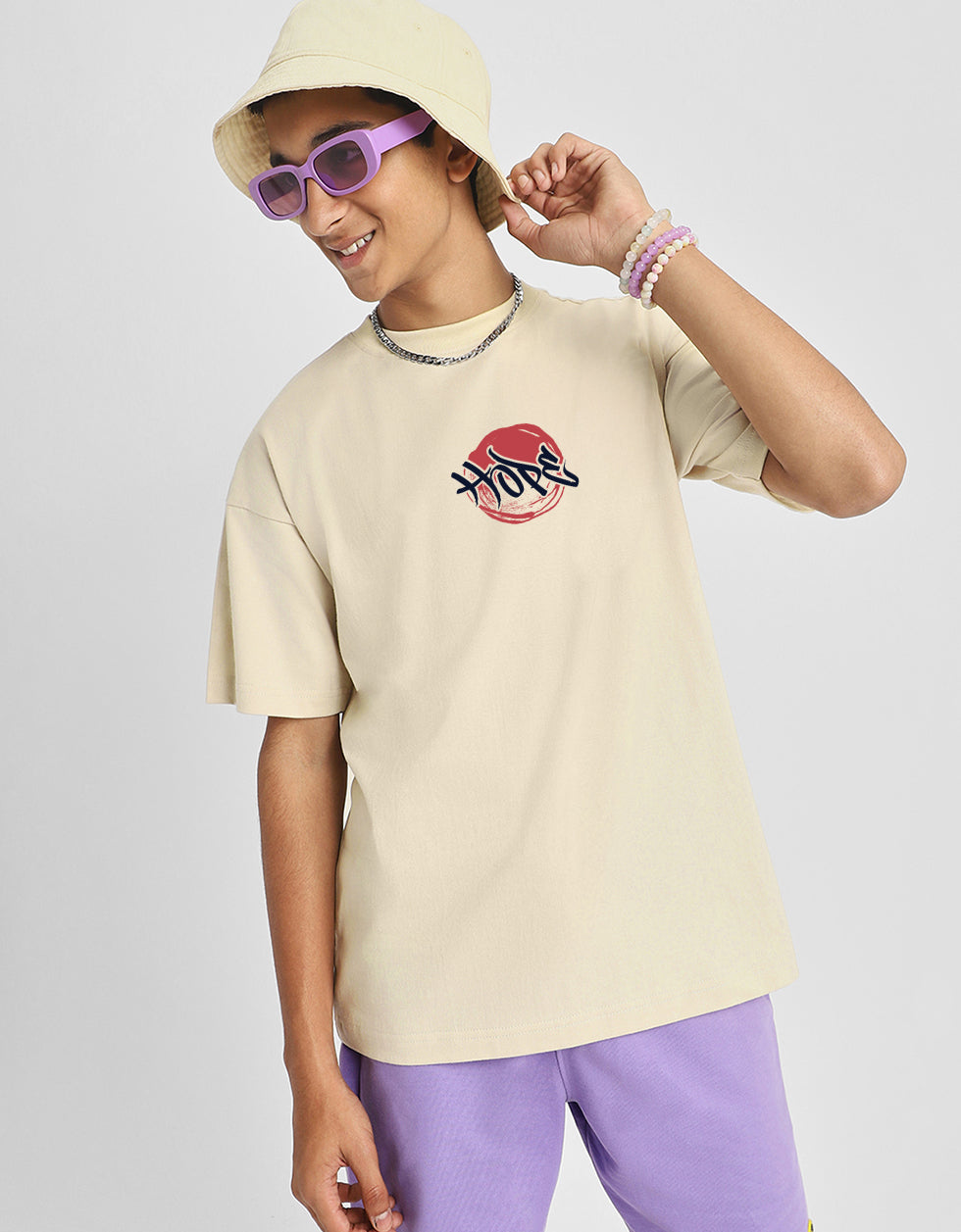 Japan Swanwhite Oversized Graphic Printed Boys T-shirt