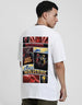 I AM THE MADNESS Marvel White Oversized Deadpool T-Shirt