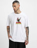 PREPARE FOR TROUBLE? Marvel Super Hero White Oversized Deadpool T-Shirt