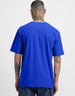 XOXO Printed Blue Men's Front Typographic Printed Tshirt