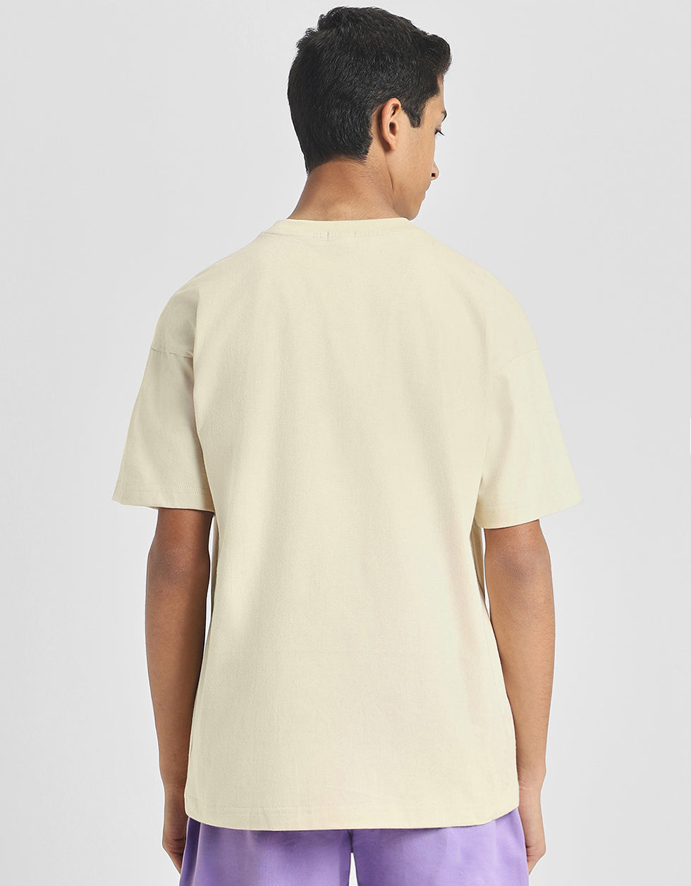 Game Over Swanwhite Oversized Graphic Printed Boys T-shirt