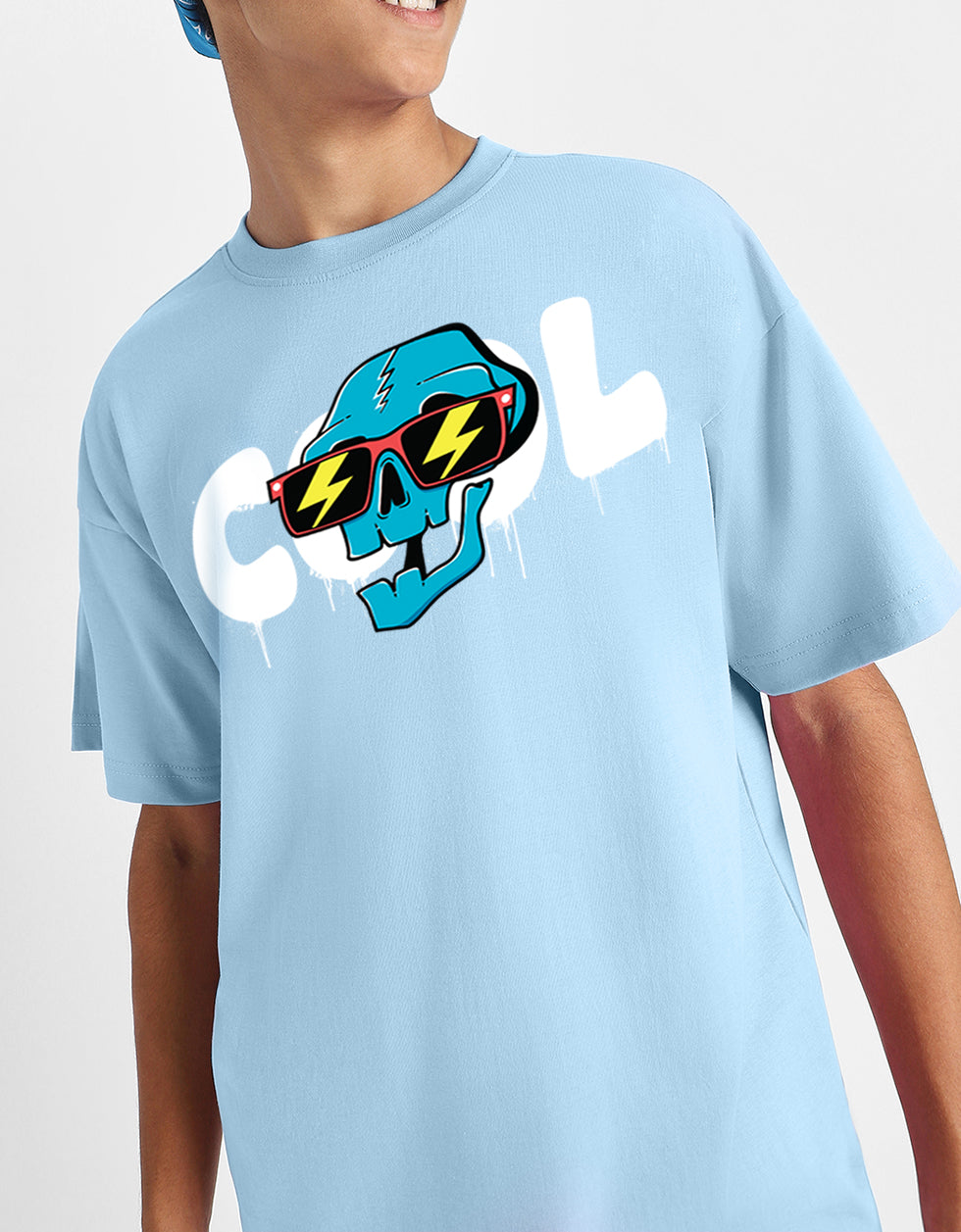 Cool Dutch Canal Oversized Graphic Printed Boys T-shirt