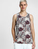 Multicolor Printed Gym Vest